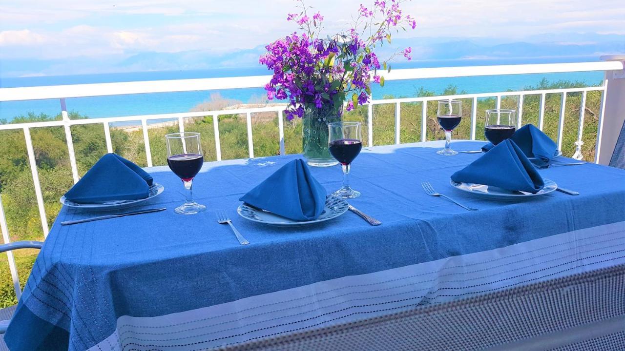 Sea View Private Pool Villa Astrakeri Exterior photo